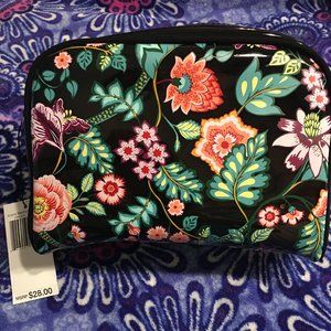 Brand New Vera Bradley Iconic Medium Cosmetic Bag